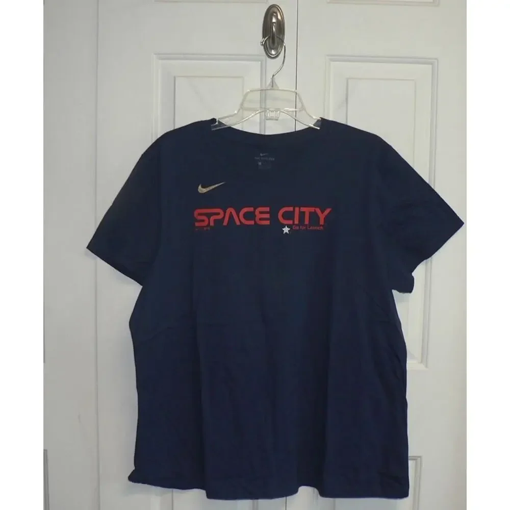 Nike Women's‎ Houston Astros Space City Go for Launch Bregman Tee Navy 2XL $40